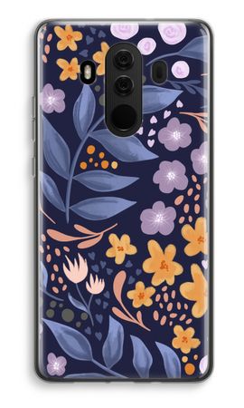 Flowers with blue leaves