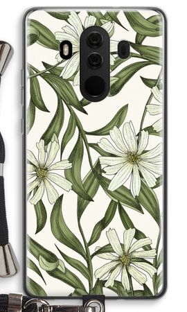 White flower pattern