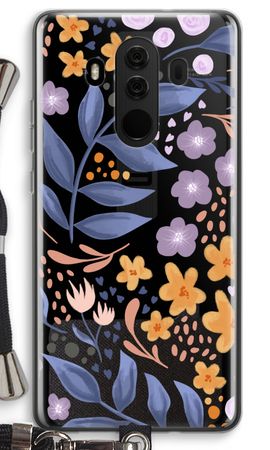 Flowers with blue leaves