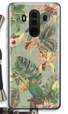 Tropical jungle parrot