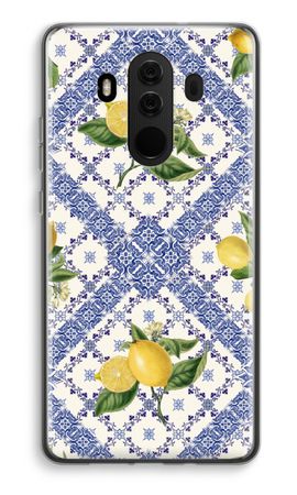 Blue tiles and lemons