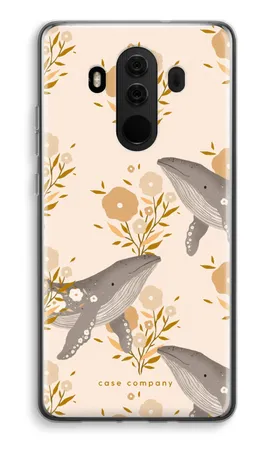 Floral Whales, Mehki ovitek Huawei Mate 10 Pro