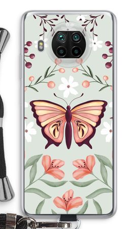 Butterfly in a floral world