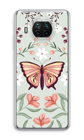 Butterfly in a floral world