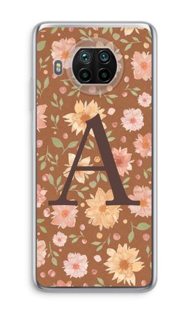 Rustika blommor i akvarellteknik