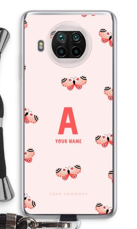 Rosy Butterflies Monogram