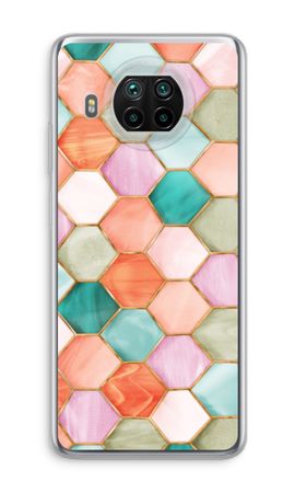 Hexagons in stained glass