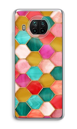 Hexagons in stained glass