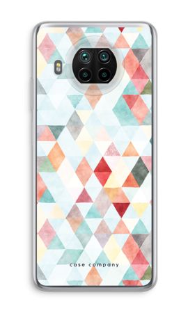 Coloured triangles pastel