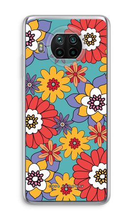 Retro Flowers - Blue