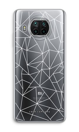 Geometric lines white