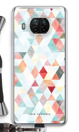 Coloured triangles pastel