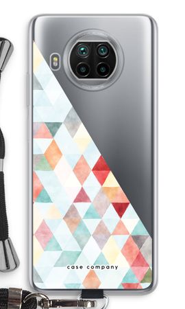 Coloured triangles pastel