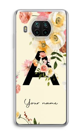 Flirty Flowers Monogram