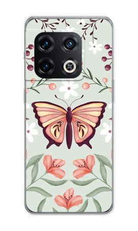 Butterfly in a floral world