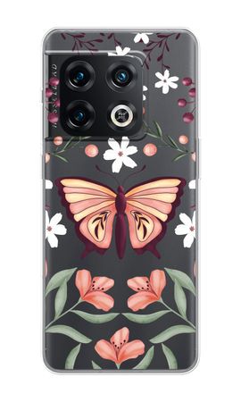 Butterfly in a floral world
