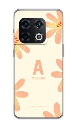 Peach Blossom Monogram