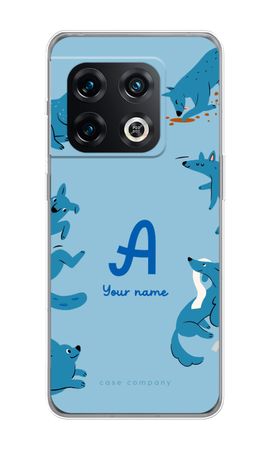 Playful Dogs Monogram