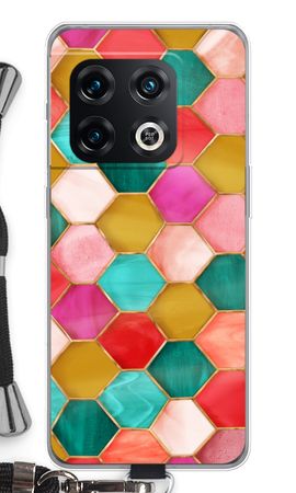 Hexagons in stained glass