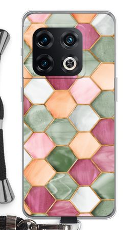 Hexagons in stained glass