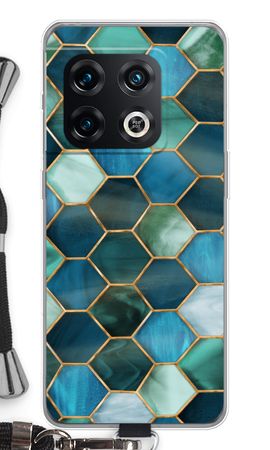 Hexagons in stained glass