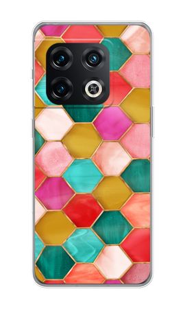 Hexagons in stained glass