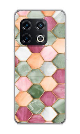 Hexagons in stained glass