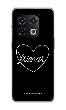 Friends heart black