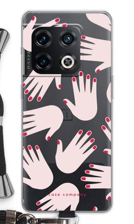 Hands pink