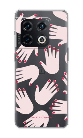 Hands pink