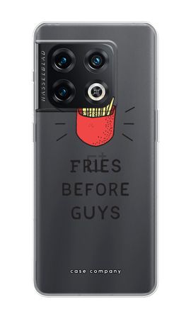 Fries before guys