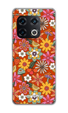 Retro Flowers - Red