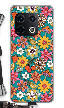 Fleurs rétro N°2 - Bleu