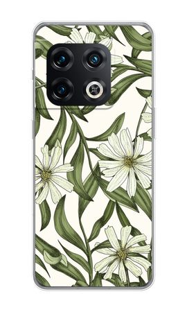 White flower pattern