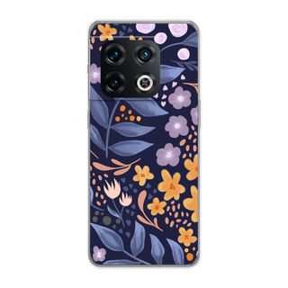 Flowers with blue leaves