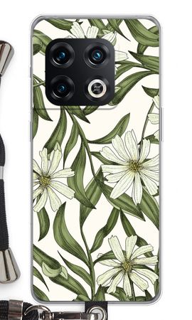 White flower pattern