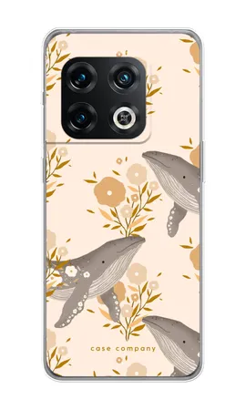 Floral Whales, OnePlus 10 Pro soft case