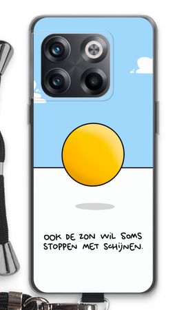 Stoppen met schijnen