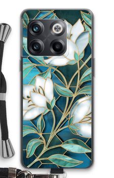 Fiori di vetro colorato blu