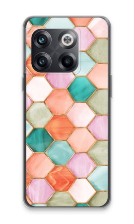 Hexagons in stained glass