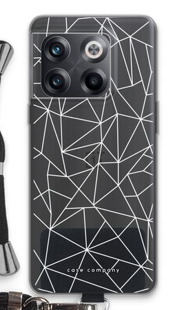 Geometric lines white