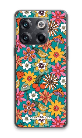 Retro Flowers N°2 - Blue