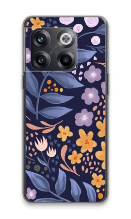 Flowers with blue leaves