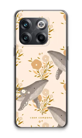 Floral Whales, OnePlus 10T soft case