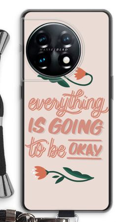 Optimistic flower girl