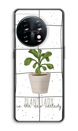 Houseplant on windowpane