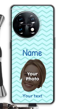 Personalisiertes Gesicht - Streifendesign