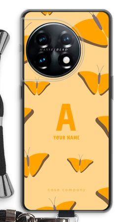 Amber Butterflies Monogram