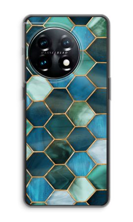 Hexagons in stained glass