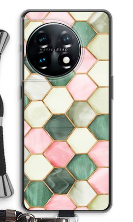 Hexagons in stained glass